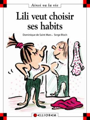 Book cover for Lili veut choisir ses habits