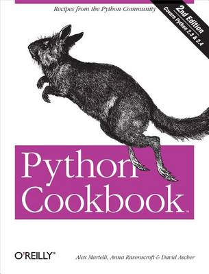 Book cover for Python Cookbook