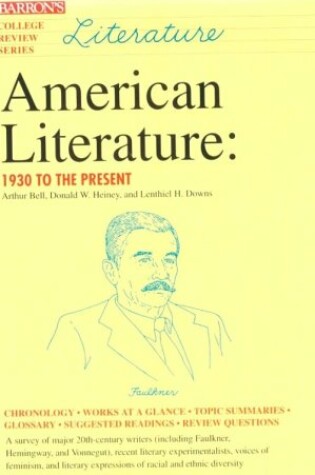 Cover of American Literature