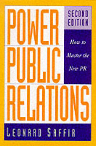 Cover of Power Public Relations