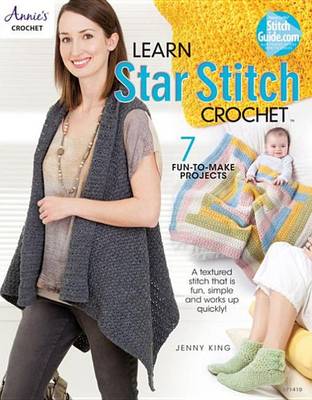 Book cover for Learn Star Stitch Crochet