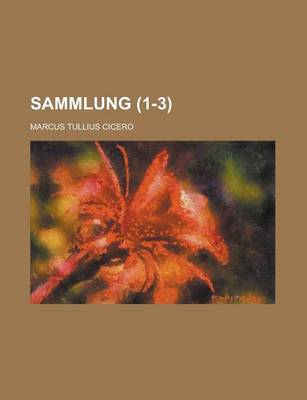 Book cover for Sammlung (1-3)