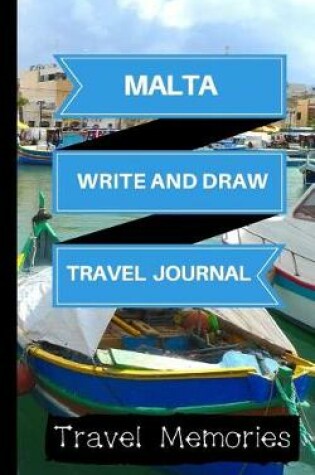 Cover of Malta Write and Draw Travel Journal