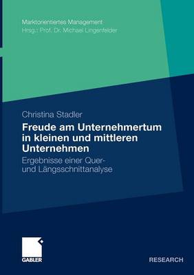 Cover of Die Freude am Unternehmertum in kleinen und mittleren Unternehmen