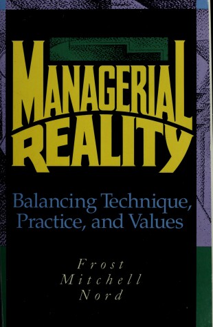 Book cover for Managerial Reality