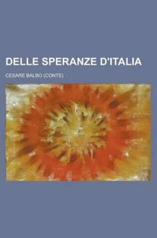 Cover of Delle Speranze D'Italia