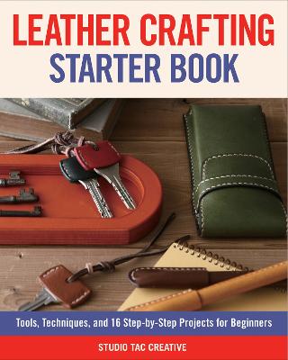 Book cover for Leather Crafting Starter Book