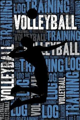 Book cover for Volleyball Training Log and Diary