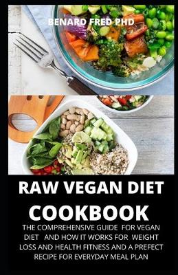 Book cover for Raw Vegan Diet Cookbook