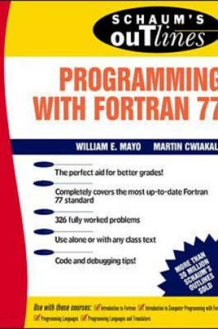 Cover of Programming with FORTRAN 77