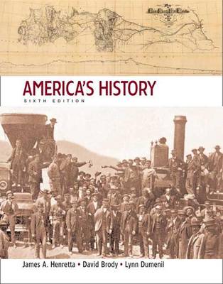 Book cover for America's History, Combined Volume