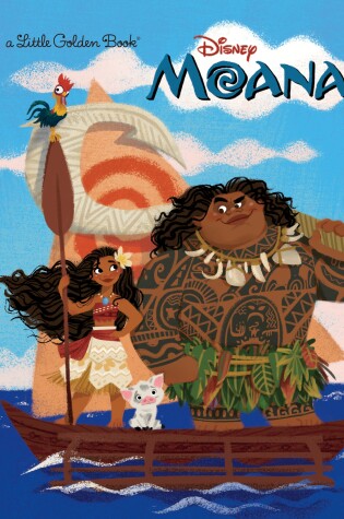 Cover of Moana Little Golden Book (Disney Moana)