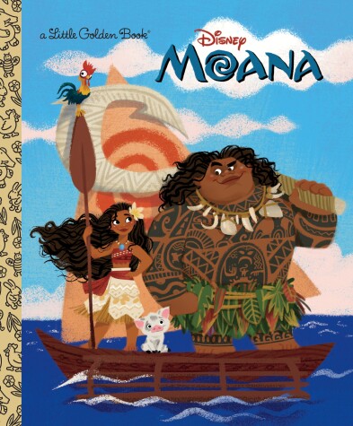 Book cover for Moana Little Golden Book (Disney Moana)