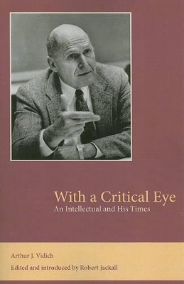 Book cover for With a Critical Eye