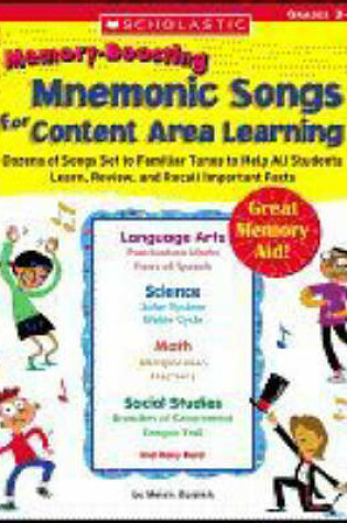 Cover of Memory-Boosting Mnemonic Songs for Content Area Learning