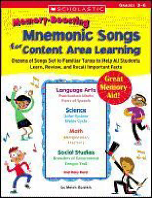 Book cover for Memory-Boosting Mnemonic Songs for Content Area Learning