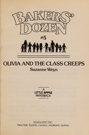 Cover of Olivia and the Class Creeps