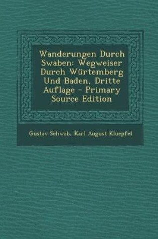 Cover of Wanderungen Durch Swaben