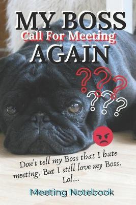 Book cover for My Boss Call For Meeting Again