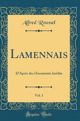 Cover of Lamennais, Vol. 1