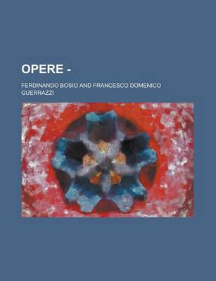 Book cover for Opere -