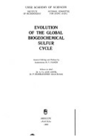 Cover of Cevoleiiuetisieiia Globalnogo Biogeokhimicheskogo Etisikla Sery