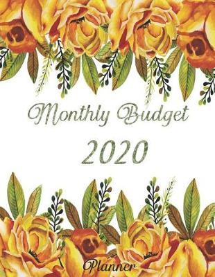 Book cover for Monthly Budget Planner 2020