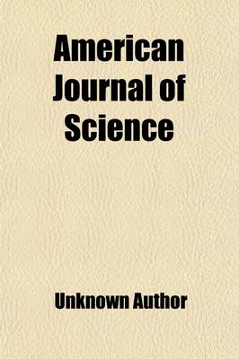 Book cover for American Journal of Science Volume 12