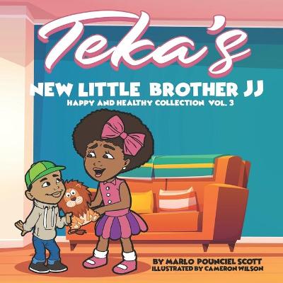 Book cover for Teka's New Brother JJ