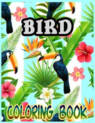 Book cover for Bird Coloring Book