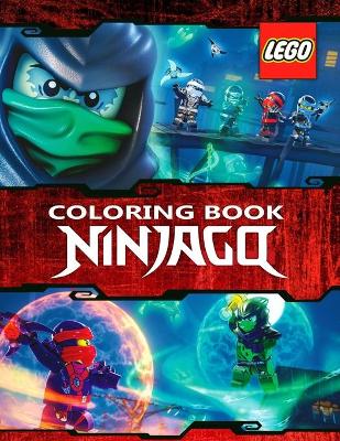 Book cover for LEGO NINJAGO Coloring Book