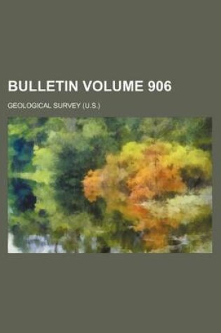 Cover of Bulletin Volume 906