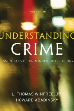 Cover of Understanding Crime