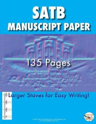 Cover of SATB Manuscript Paper