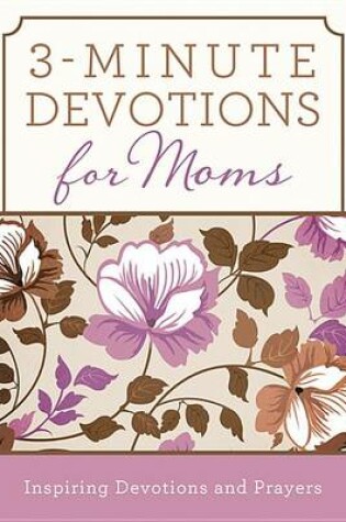 Cover of 3-minute Devotions for Moms