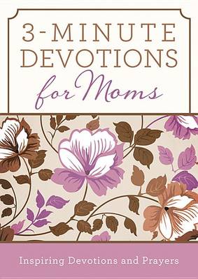 Book cover for 3-minute Devotions for Moms