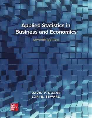 Book cover for Applied Statistics in Business and Economics