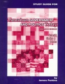Book cover for Study Guide for American Government and Politics Today, 1999-2000 Edition