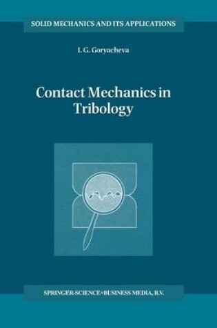 Cover of Contact Mechanics in Tribology