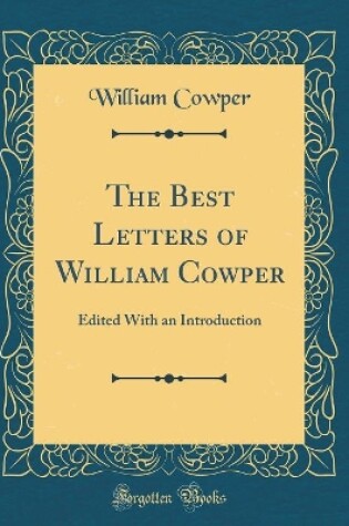 Cover of The Best Letters of William Cowper