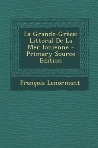 Cover of La Grande-Grece