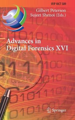 Book cover for Advances in Digital Forensics XVI