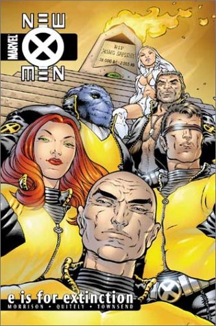 Book cover for New X-men -volume 1: E Is For Extinction