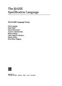 Cover of The RAISE Specification Language