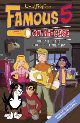 Book cover for Case File 5: The Case of the Plot to Pull the Plug