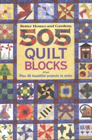 Cover of 505 Quilt Blocks