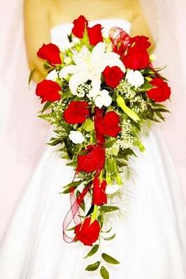 Cover of Wedding Journal Red Rose Bridal Bouquet