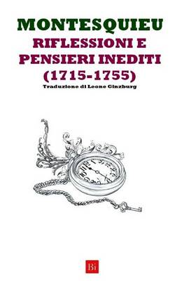 Book cover for Riflessioni E Pensieri Inediti (1716-1755)