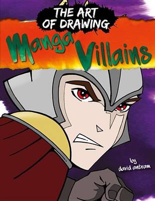 Book cover for Drawing Manga Villians