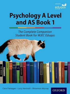 Book cover for The Complete Companions for Eduqas Year 1 and AS Psychology Student Book